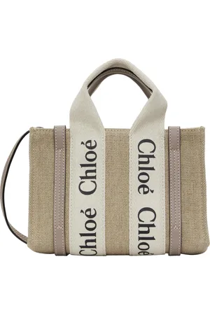 Chloé Beige Mini Woody Bag