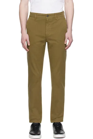 HUGO BOSS Khaki Tapered Trousers