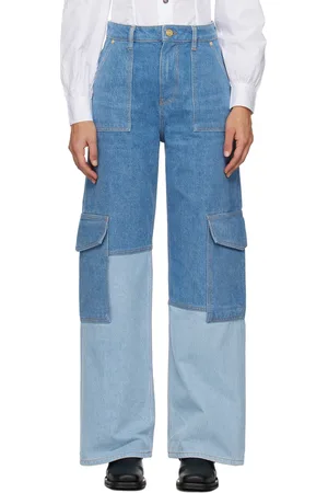 Ganni Blue Angi Jeans