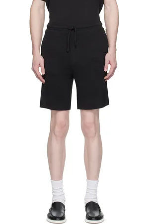HUGO BOSS Black Drawstring Shorts