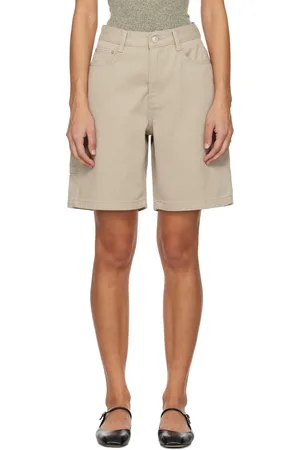 DUNST Gray Hammer Loop Denim Shorts