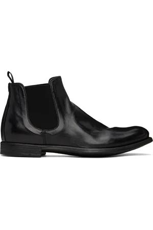 Officine creative Black Chronicle 123 Chelsea Boots