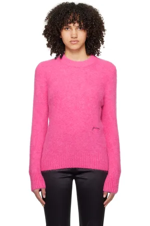 Ganni Pink Brushed Sweater
