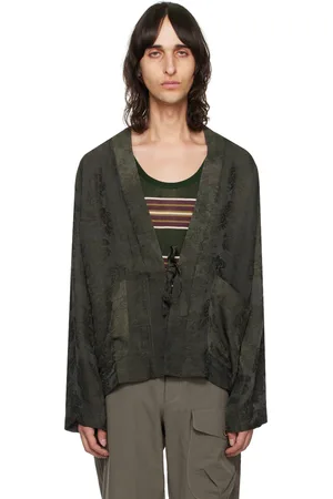 UMA WANG Green Jester Jacket