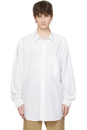 BARENA White Desvion Tendon Shirt