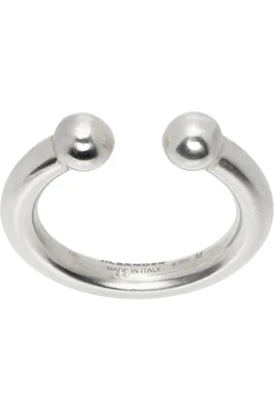 Jil Sander Silver Open Band Ring
