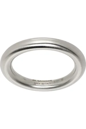 Jil Sander Silver Band Ring