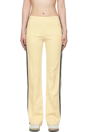 Maison Margiela Yellow Striped Lounge Pants
