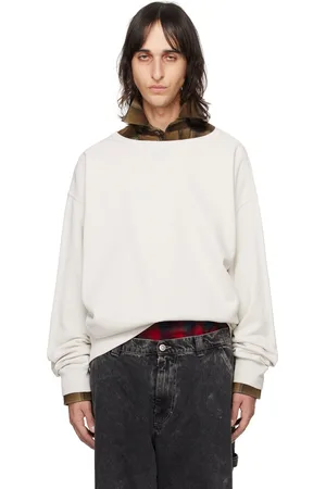 Maison Margiela Beige Invitation Sweatshirt