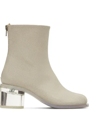 Maison Margiela Off-White Anatomic Transparent Boots