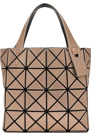 Issey Miyake Orange Lucent Boxy Mini Tote