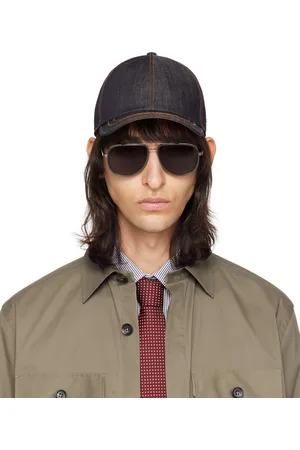 Ermenegildo Zegna Indigo Denim Baseball Cap
