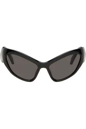 Balenciaga Black Hamptons Cat-Eye Sunglasses