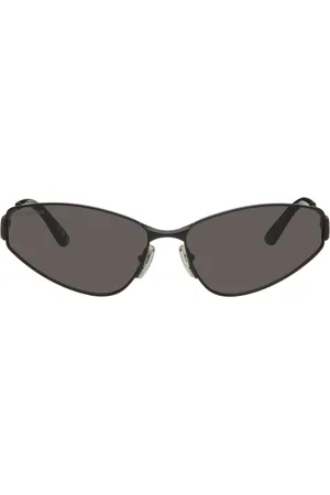 Balenciaga Black Cat-Eye Sunglasses