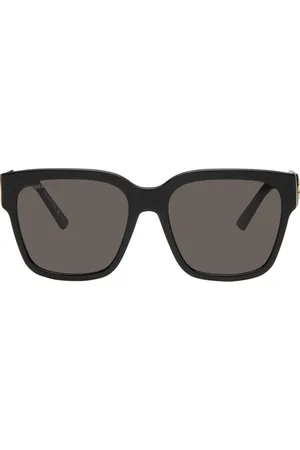 Balenciaga Black Square Sunglasses