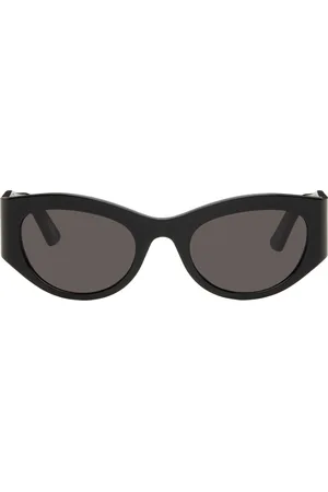 Balenciaga Black Round Sunglasses