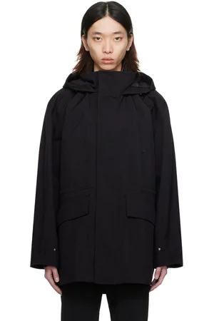WOOYOUNGMI Black Hooded Jacket