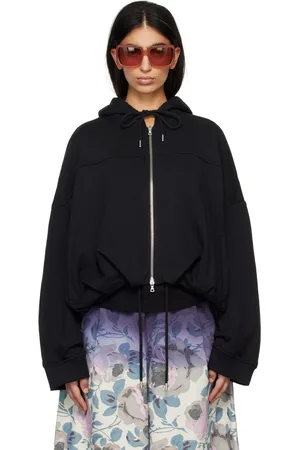 DRIES VAN NOTEN Black Cocoon Hoodie