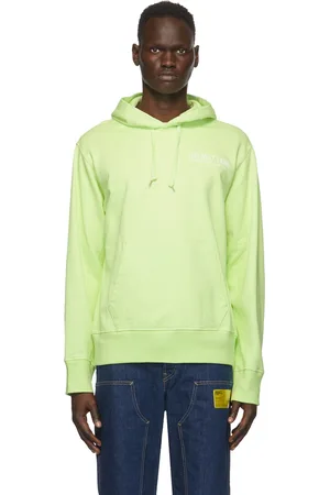 Helmut Lang Yellow Mega Standard Hoodie