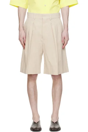 Nanushka Beige Carsten Shorts