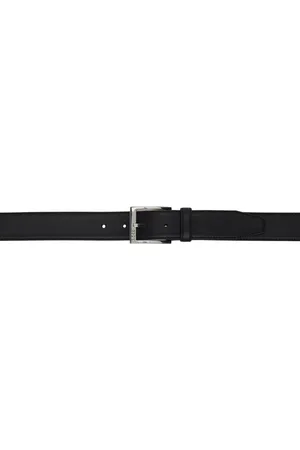 HUGO BOSS Black Logo Buckle Belt
