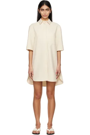Loulou de Saison Off-White Basava Minidress