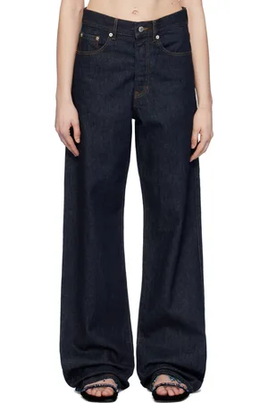 DRIES VAN NOTEN Indigo Five-Pocket Jeans