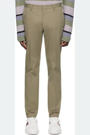 Paul Smith Khaki Four-Pocket Trousers