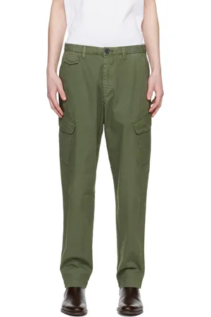 Paul Smith Green Flap Pocket Cargo Pants