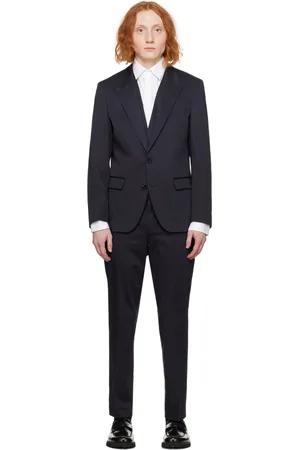 HUGO BOSS Navy Slim-Fit Suit