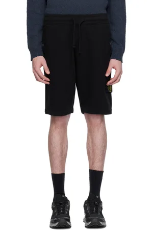 Stone Island Black Patch Shorts