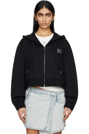 WOOYOUNGMI Black Patch Hoodie
