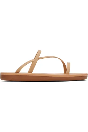Ancient Greek Sandals Beige Parthena Sandals