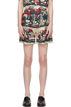 BODE Multicolor Garden Lattice Shorts
