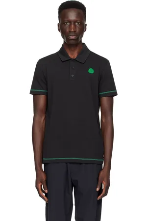 Moncler Black Patch Polo
