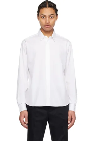 Ami White Spread Collar Shirt