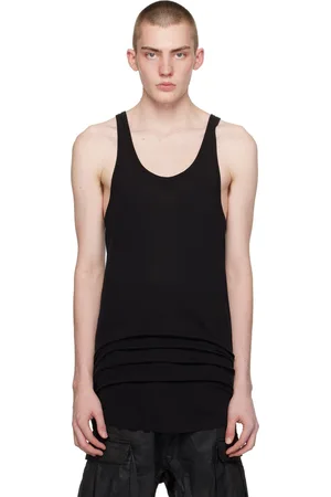 11 BY BORIS BIDJAN SABERI Black T1B Tank Top