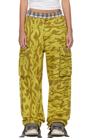 Peserico Iconic 4718 tailored trousers - Yellow