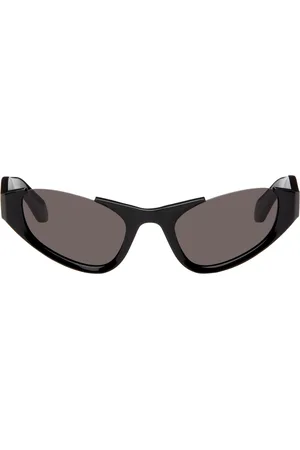Alaïa Black Cat-Eye Sunglasses