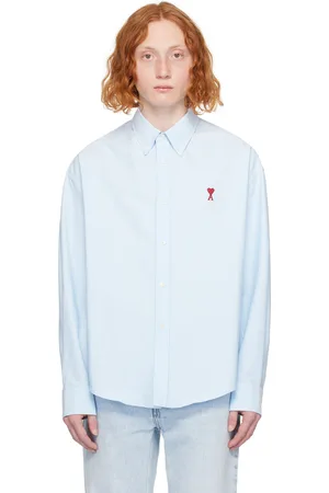 Ami Blue Boxy-Fit Shirt