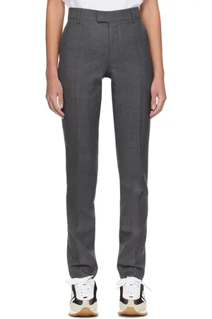 Ami Gray Creased Trousers