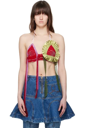 Edward Cuming Multicolor Frilly Bra