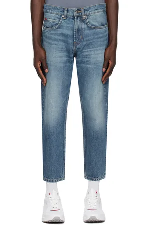 HUGO BOSS Blue Five-Pocket Jeans