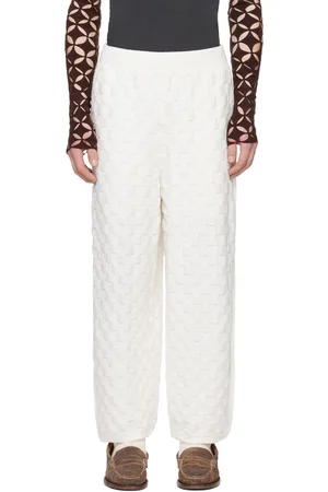 Isa Boulder SSENSE Exclusive White Chess Trousers