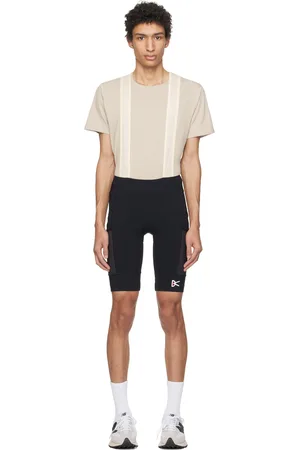District Vision Off-White & Cargo Bib Shorts