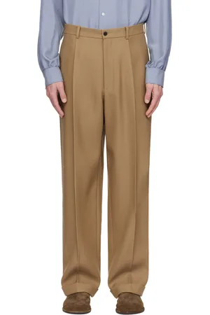 The Row Brown Keenan Trousers
