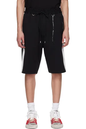MASTERMIND Black Side Line Shorts