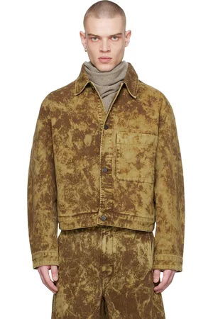 LEMAIRE Brown Boxy Trucker Jacket
