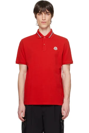 Moncler Red Patch Polo
