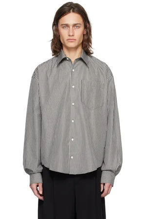 Ami Black & White Boxy Fit Shirt